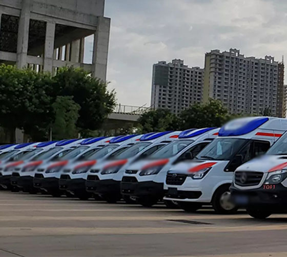 罗田县服务车队展示